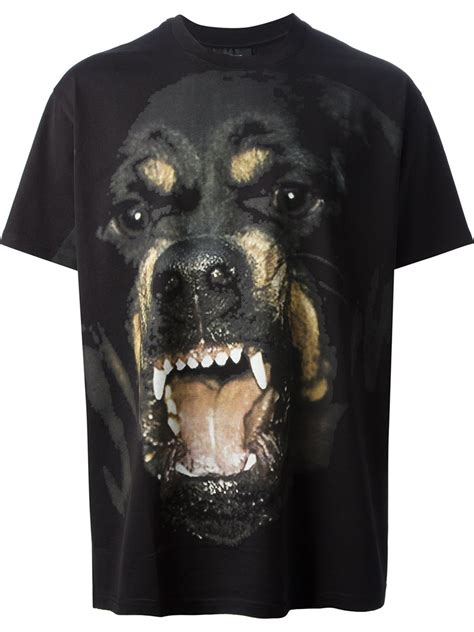 givenchy t-shirt mit dog mouth|Givenchy t shirt.